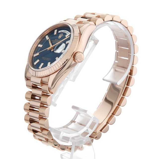 128235A ブルーグリーン ROLEX（ロレックス）デイデイト36 10Pバケット
