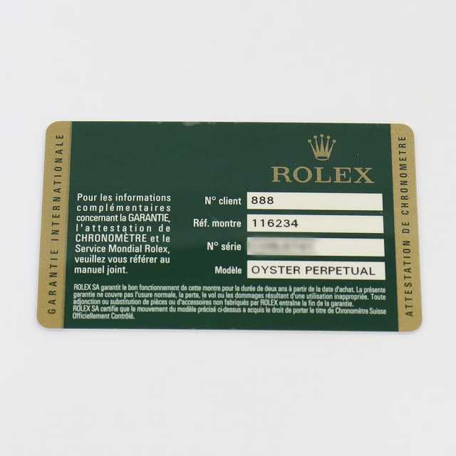 ロレックス デイトジャスト 116234G メンズ 中古