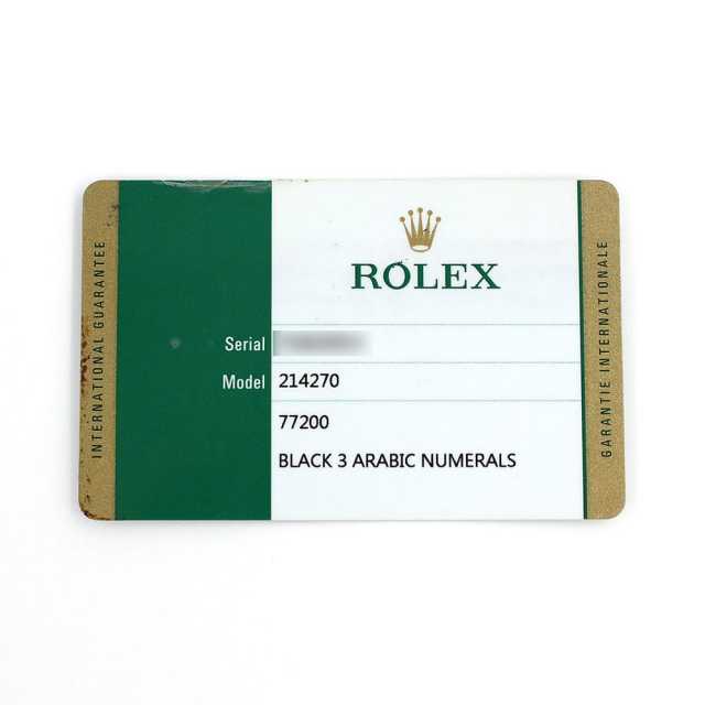 ROLEX Explorer 214270 Men's Used