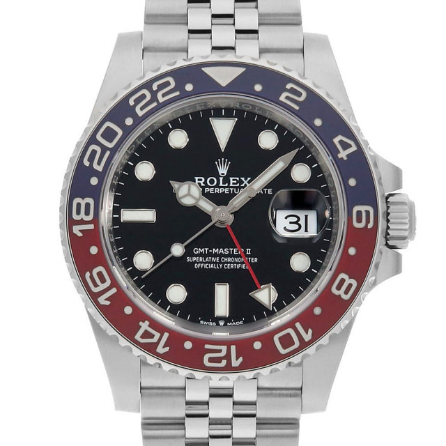 ロレックス GMTマスター 126710BLRO メンズ 中古