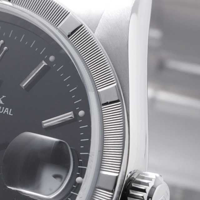 15210 ブラック ROLEX（ロレックス）オイスターパーペチュアル デイト