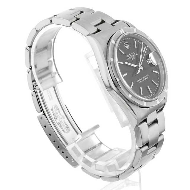 15210 ブラック ROLEX（ロレックス）オイスターパーペチュアル デイト