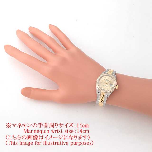 ロレックス デイトジャスト 279383RBR レディース 中古