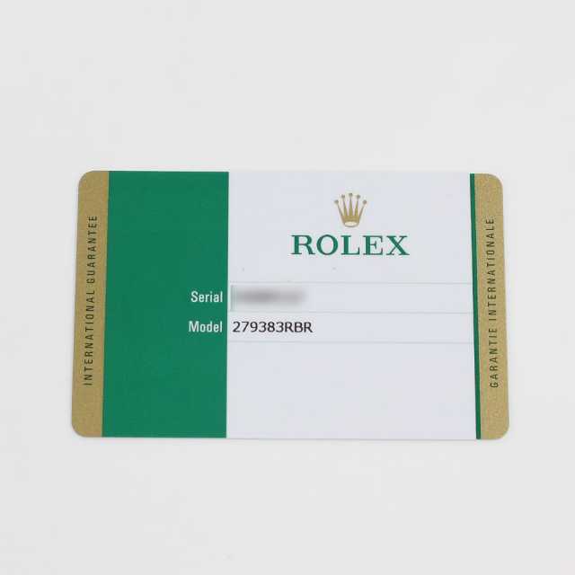 ロレックス デイトジャスト 279383RBR レディース 中古