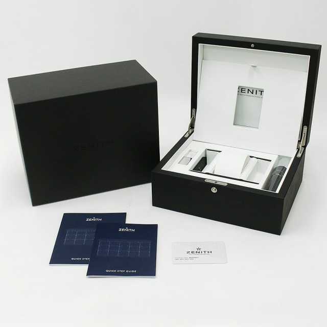 03.3101.692/02.C922 ブルー ZENITH（ゼニス）エリート ムーンフェイズ