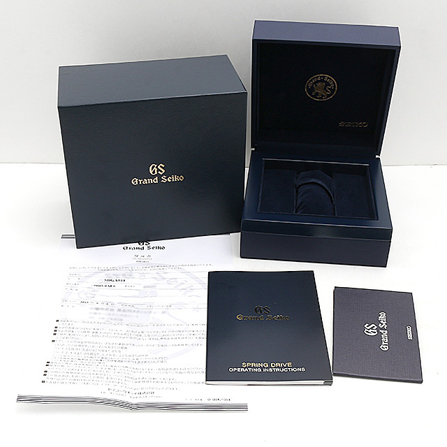 グランドセイコー スプリングドライブ マスターショップ限定 SBGA011 中古 メンズ