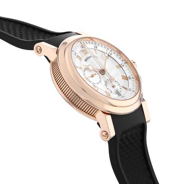5827BR/12/5ZU シルバー Breguet（ブレゲ）マリーンクロノグラフ