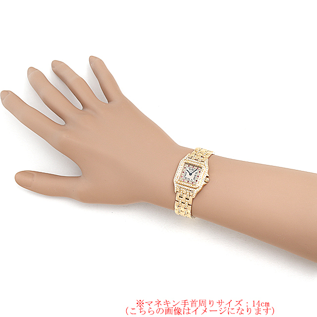 パンテールSM ベゼル2重ダイヤ 12Pルビー -- サブ画像３