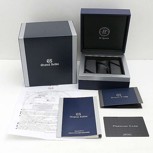 グランドセイコー 9Fクォーツ 25周年記念 44GS現代デザインモデル SBGV238 中古 メンズ