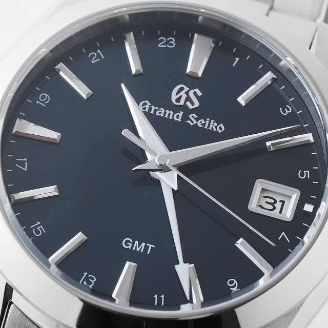 グランドセイコー ヘリテージコレクション クォーツ GMT ショップオリジナル SBGN031 中古 メンズ