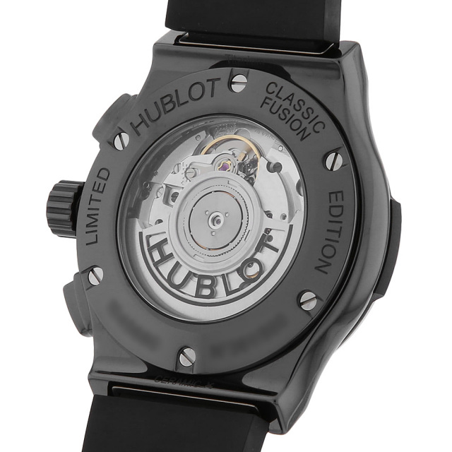 541.CM.1110.RX ブラック HUBLOT（ウブロ）クラシックフュージョン オールブラック クロノグラフ 500本限定 中古 |  東京・大阪の高級ブランド時計の販売・通販ならGINZA RASIN - U-541CM1110RX