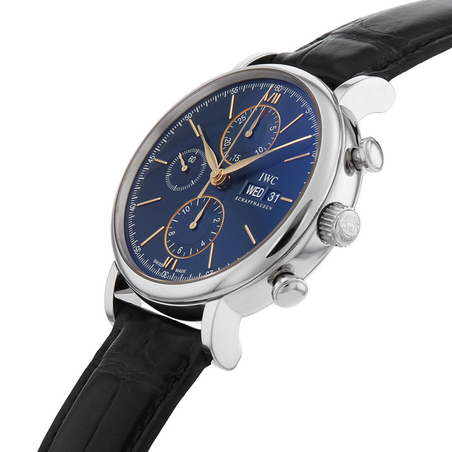 IW391036 ブルー IWC ポートフィノ クロノグラフ 中古 | 東京・大阪の  