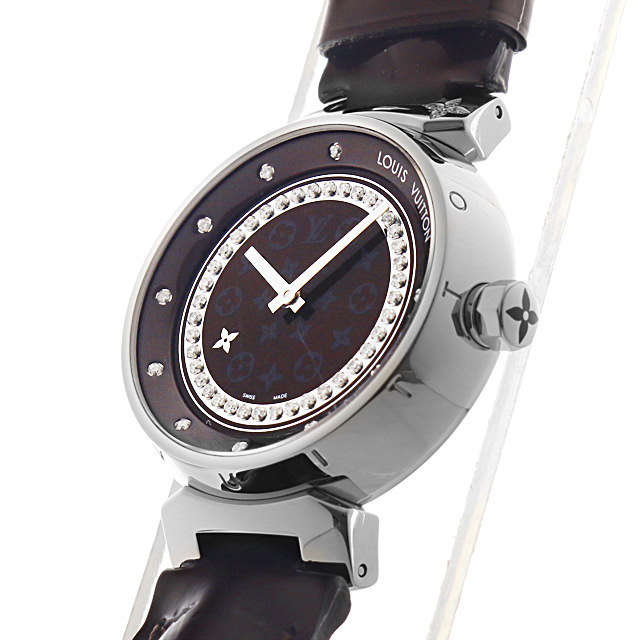 Q1319 LOUIS VUITTON（ルイヴィトン） タンブール ディスク アマラント  