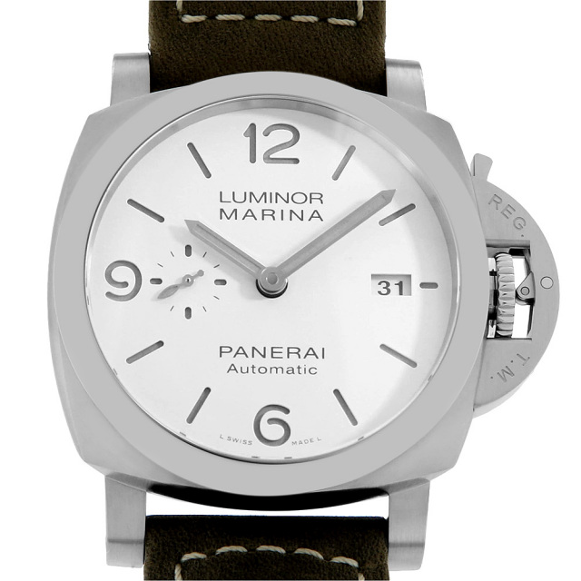 パネライ ラバーベルト ぽい Dバックル 純正 PANERAI ステンレスバックル