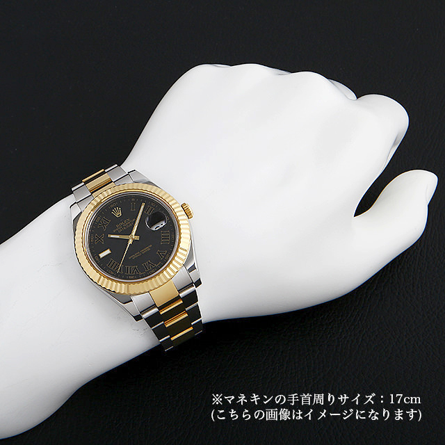 116333 ROLEX（ロレックス） デイトジャストII ブラック