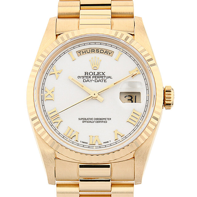 ホワイト/ローマ 18238 ROLEX（ロレックス） デイデイト 中古 | 東京  