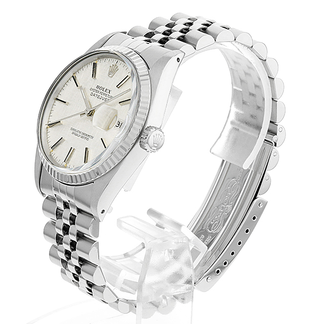 16014 ROLEX（ロレックス） デイトジャスト シルバーモザイク/バー