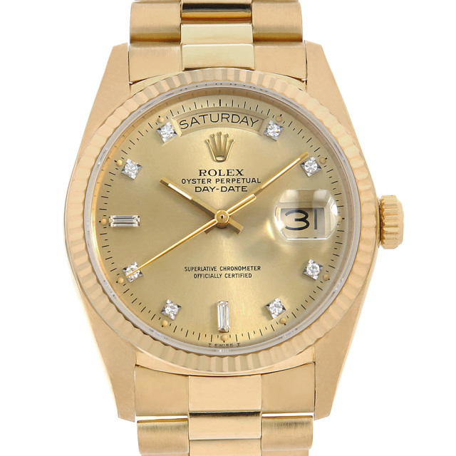 【絶品】 18038A シャンパン ROLEX（ロレックス）デイデイト 中古 | 東京 時計