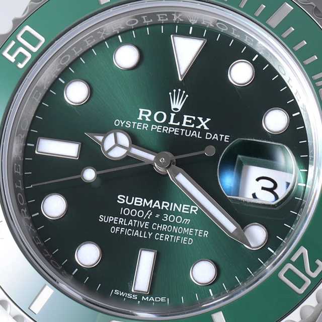 116610LV グリーン ROLEX（ロレックス）サブマリーナ デイト 中古