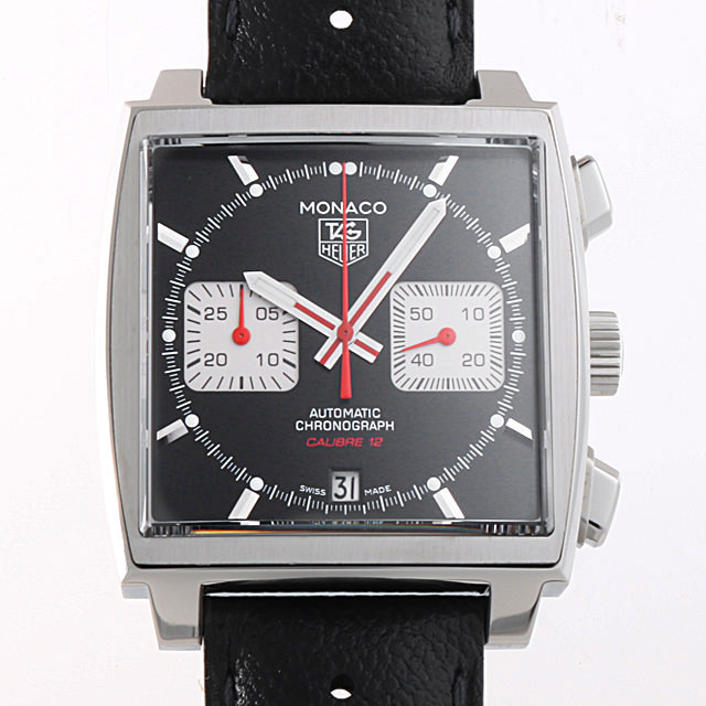 タグホイヤー モナコ キャリバー12 クロノグラフ CAW2114.FC6177 中古 メンズ