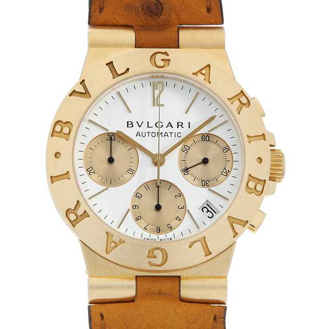 ブルガリ ディアゴノ CH35WGLD AUTO メンズ 中古