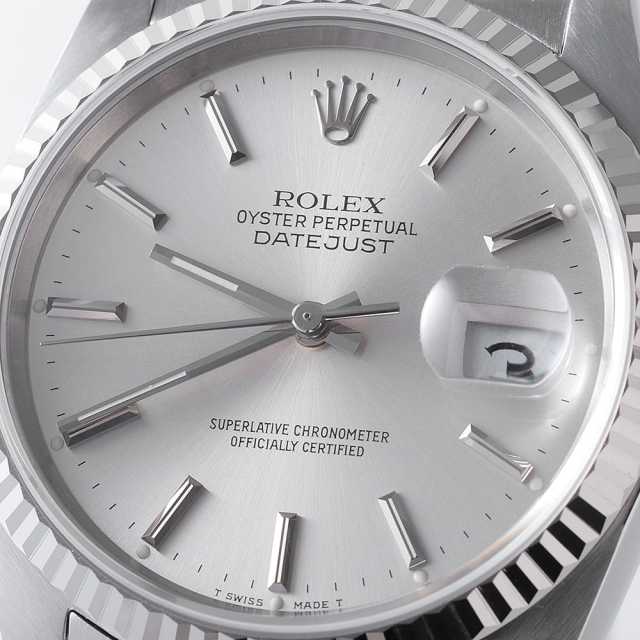 16234 シルバー ROLEX（ロレックス）デイトジャスト 中古 | 東京・大阪  