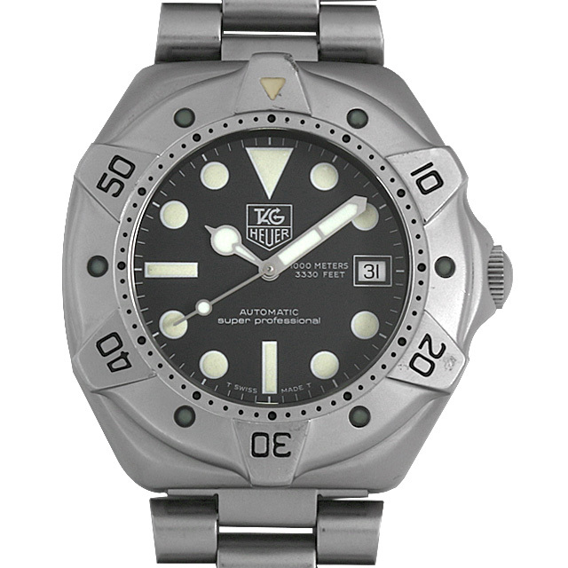 タグホイヤー スーパープロフェッショナル 1000M 840.006-2 中古 メンズ