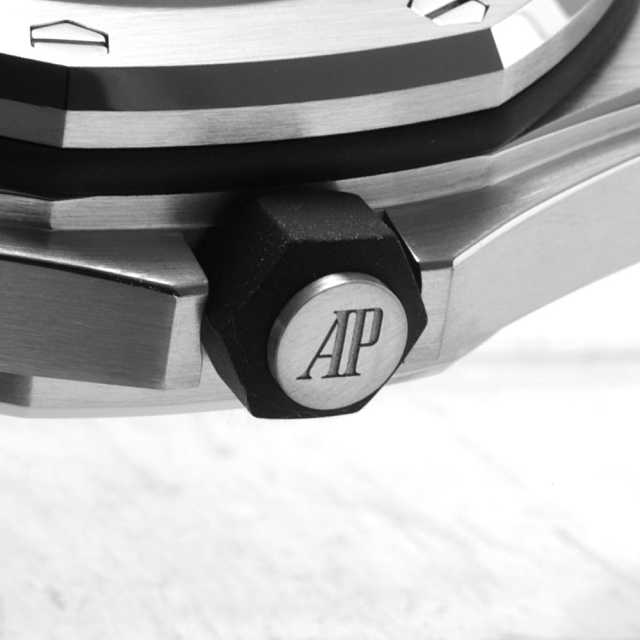 15703ST.OO.A002CA.01 ブラック AUDEMARS PIGUET（オーデマピゲ