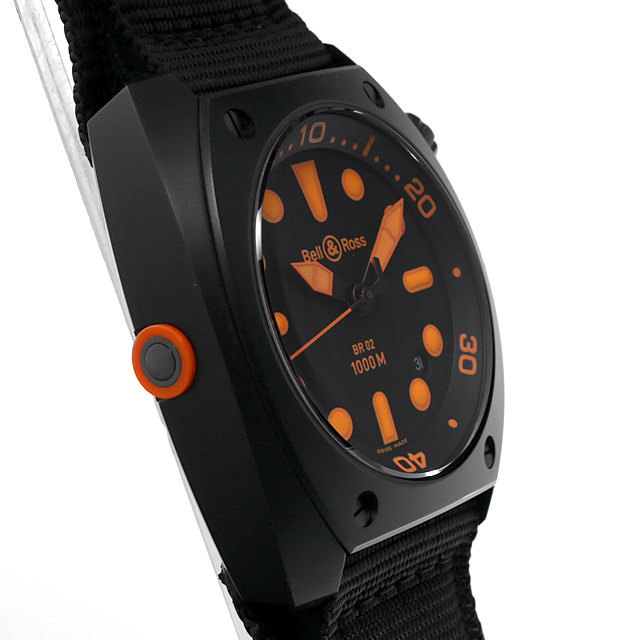 マリーン オートマチック オレンジ BR02-92 ORANGE-R サブ画像３