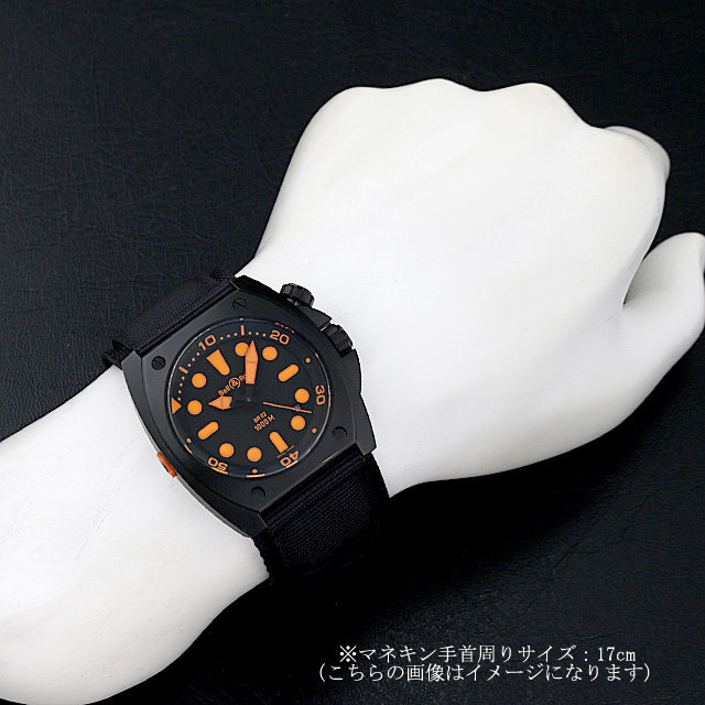 マリーン オートマチック オレンジ BR02-92 ORANGE-R サブ画像４