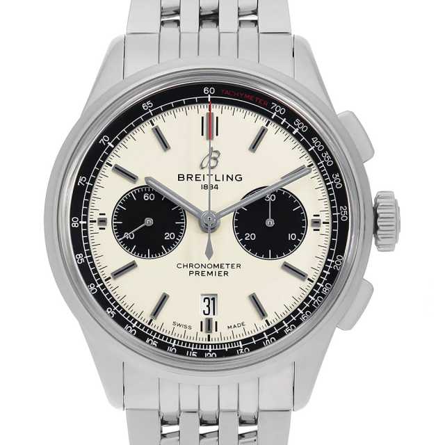 ブライトリング プレミエ AB0118221G1A1 メンズ 中古