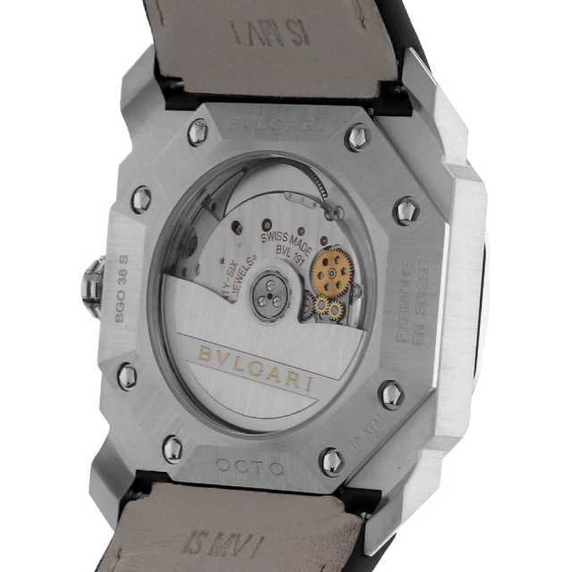 102121(BGO38BSLD) ブラック BVLGARI（ブルガリ）オクト ソロテンポ