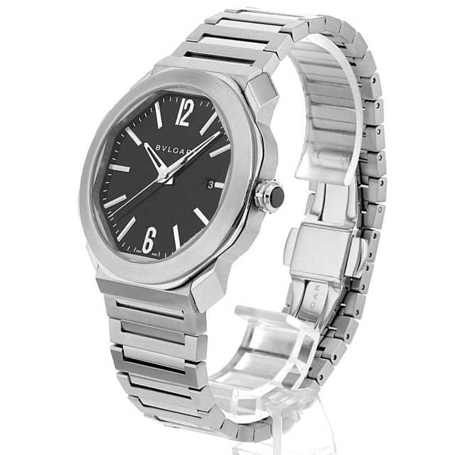 102704(OC41BSSD) ブラック BVLGARI（ブルガリ）オクト ローマ 中古