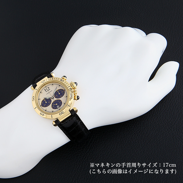 パシャ 38mm クロノグラフ -- サブ画像３