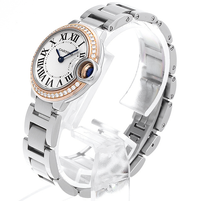 Ballon Bleu De Cartier Watch Bezel Diamond WE902079 Sub-Image 1