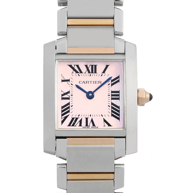 W51027Q4 ピンクシェル Cartier（カルティエ）タンクフランセーズ SM 