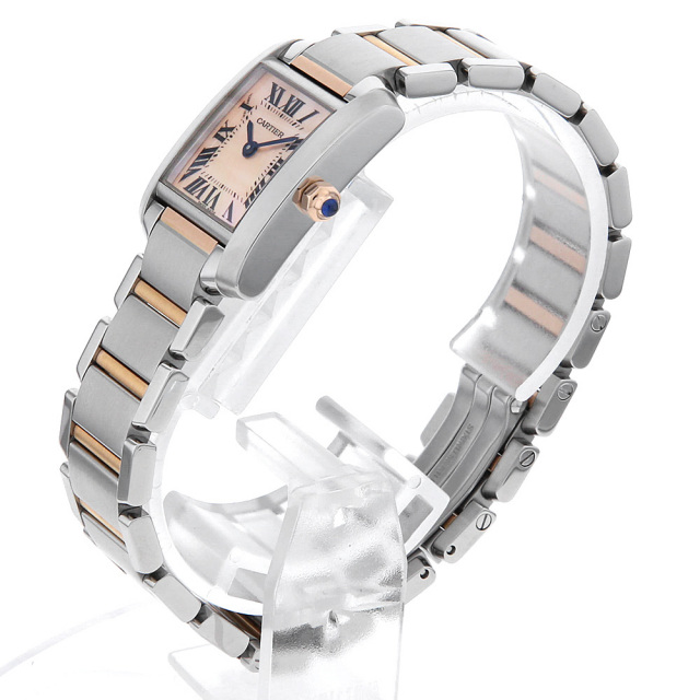 W51027Q4 ピンクシェル Cartier（カルティエ）タンクフランセーズ SM  