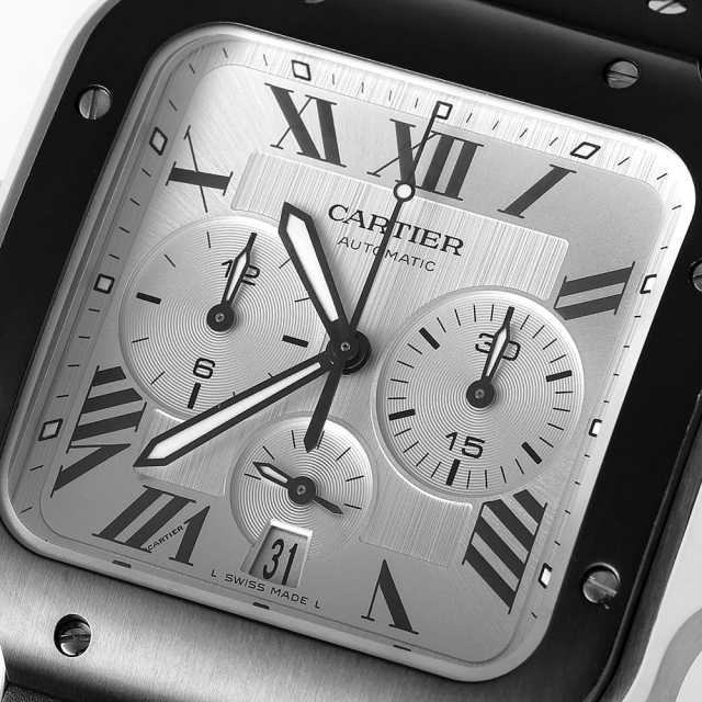 Cartier サントス カフリンクス 925 【mh】 すぐ届く！【Cartier】 サントス ドゥ カルティエ カフス 関税込
