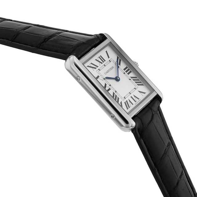 WSTA0028 シルバー Cartier（カルティエ）タンクソロ LM 中古