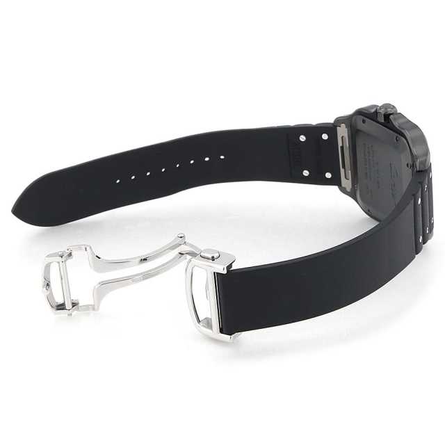 WSSA0039 ブラック Cartier（カルティエ）サントス ドゥ カルティエ LM