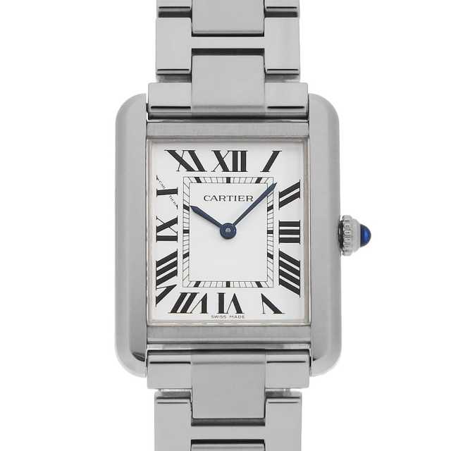カルティエ CARTIER W5200005 タンクソロ SM 腕時計 ステンレス  