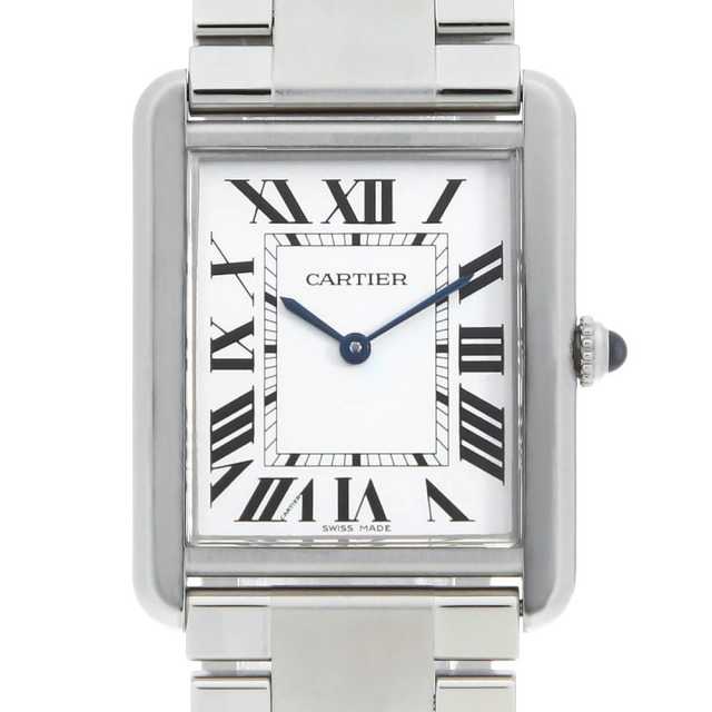 カルティエ タンクソロ W5200014 メンズ 中古