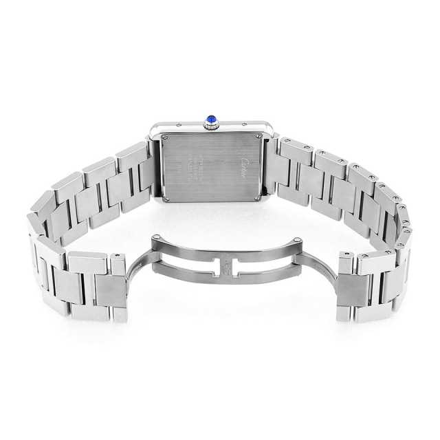 ちゃんいの　カルティエ　タンクソロLM W5200014 W5200014 シルバー Cartier（カルティエ）タンクソロ LM 中古
