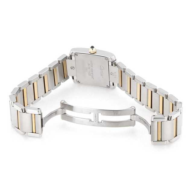 カルティエ タンクフランセーズ W51007Q4 レディース 中古