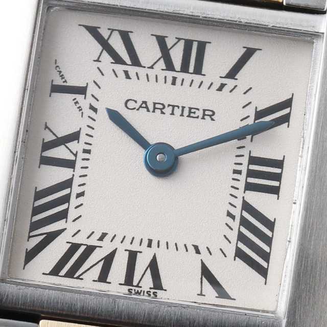 n*s様 【中古】カルティエ (CARTIER) タンクフランセーズ W5100 中古)CARTIER カルティエ タンク フランセーズ SM W51007Q4