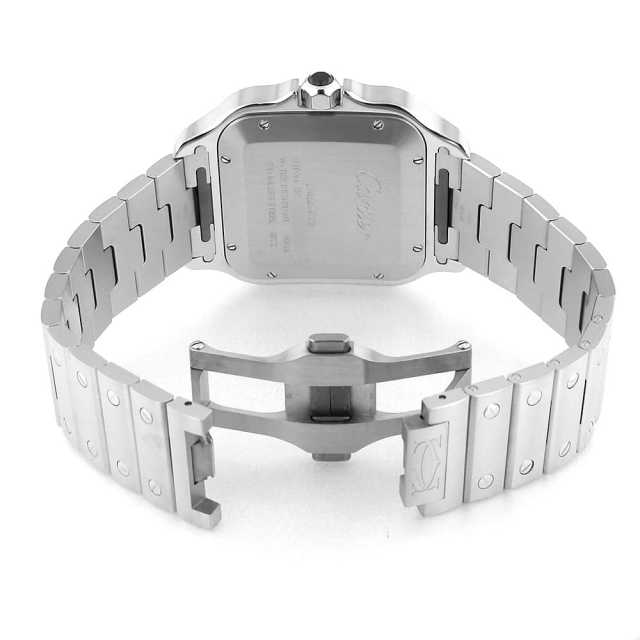 【極美品】Cartier サントス ドゥ カルティエ マネークリップ　箱　保存袋 国内発送☆Cartier】サントス ドゥ カルティエ マネークリップ