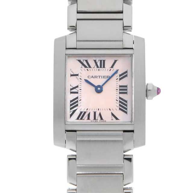 カルティエ タンクフランセーズ W51028Q3 レディース 中古