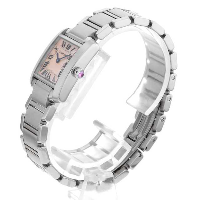 カルティエ タンクフランセーズ W51028Q3 レディース 中古