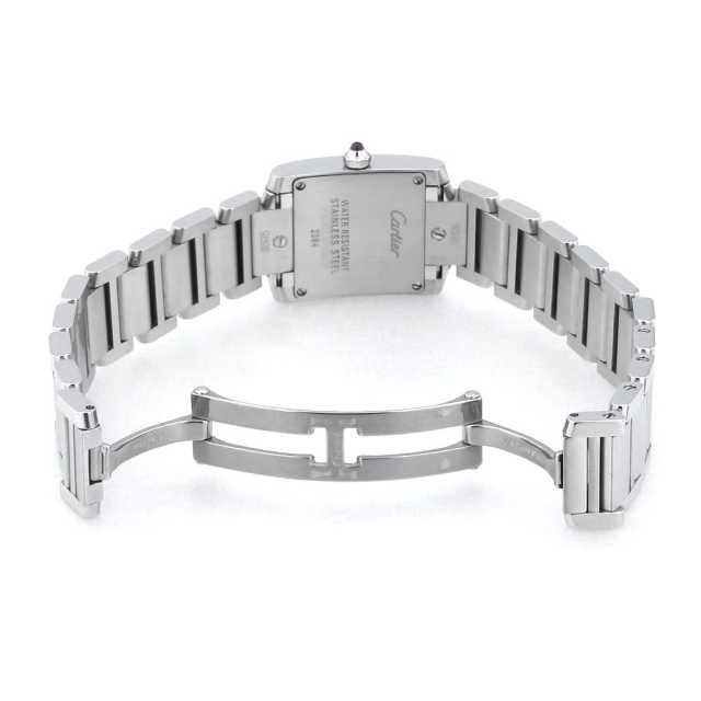 カルティエ タンクフランセーズ W51028Q3 レディース 中古