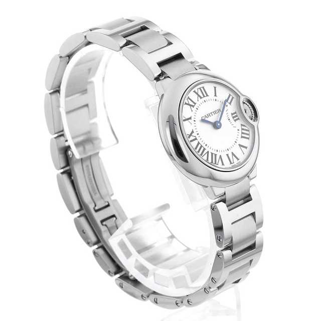 W69010Z4 シルバー Cartier（カルティエ）バロンブルー SM 中古